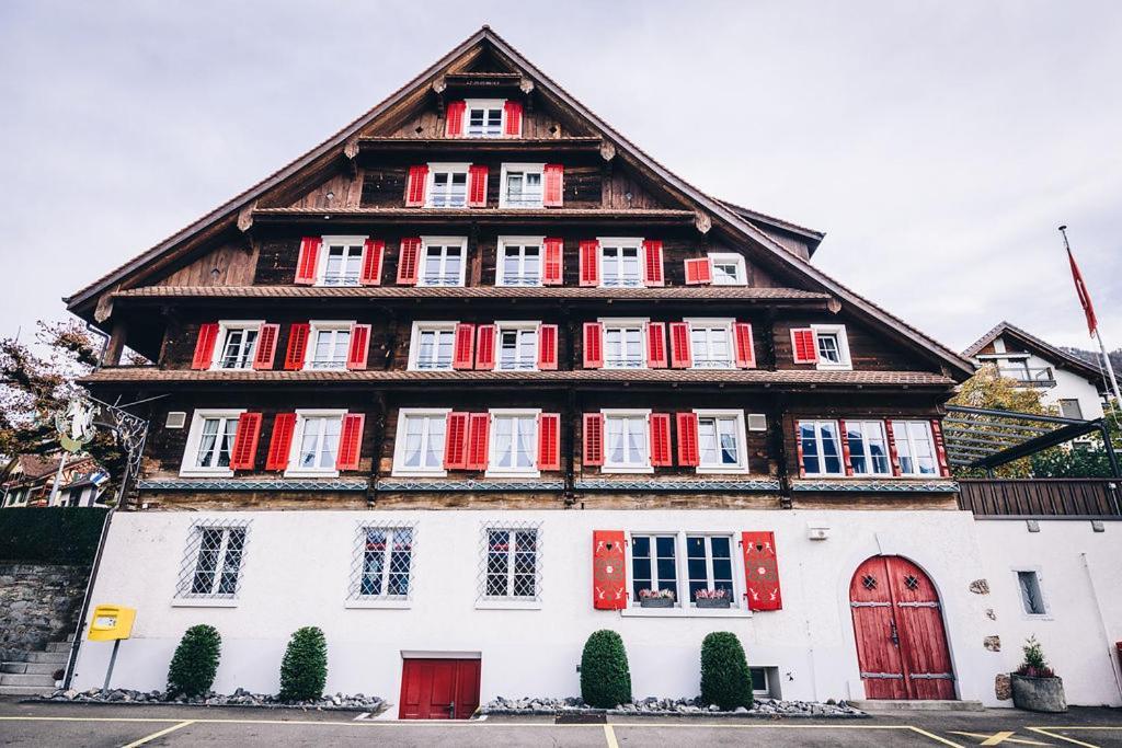 The Boutique Gasthaus Engel Walchwil Bagian luar foto
